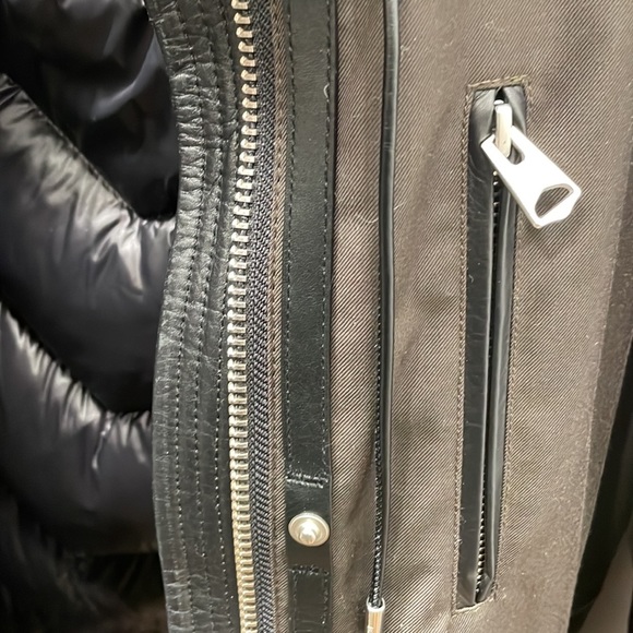 Mackage Rena fur trim parka down coat - Picture 6 of 7